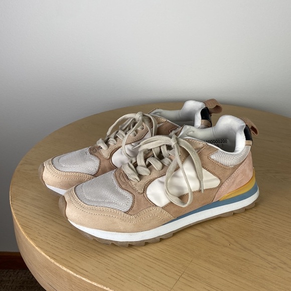 ShuShop Parker Women's 7 Peach Sneaker Summer Retro Sporty Colorful Comfortable - Picture 4 of 8